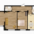 Двухкомнатная - $ 52021 - 62.3 m²