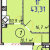 Однокомнатная - $ 26661 - 41.92 m²