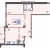 Трехкомнатная - $ 62300 - 89 m²