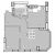 Двухкомнатная - $ 29493 - 44.35 m²