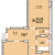 Двухкомнатная - $ 32886 - 64.61 m²